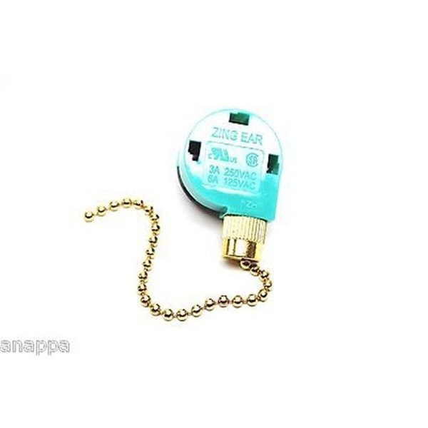 Ntc NTC NTC0066 Zing Ear Pull Chain Switch 3 Speed NTC0066